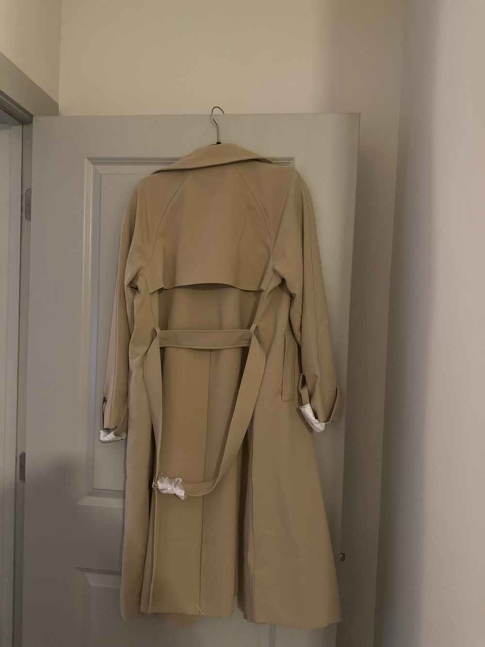 OAK + FORT Oversized Trench Coat - Picture 3 of 4